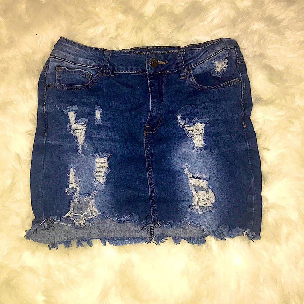 Jean skirt
